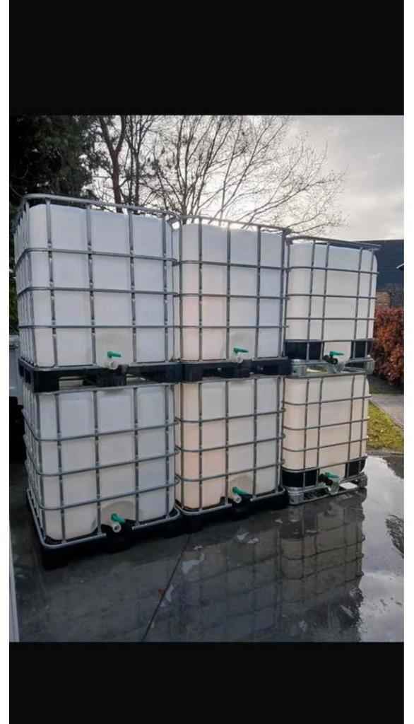 IBC vaten, Tuin en Terras, Regentonnen, Zo goed als nieuw, Ophalen