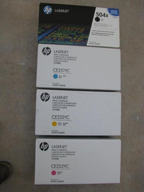 Toner HP CE250X-CE251YC-CE252YC-CE253YC (HP 504A-X) CP3525, Informatique & Logiciels, Fournitures d'imprimante, Neuf, Toner, Enlèvement ou Envoi