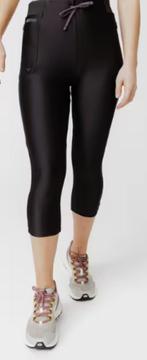 Hardlooplegging driekwart Decathlon, Maat 38/40 (M), Zwart, Kalenji, Ophalen of Verzenden