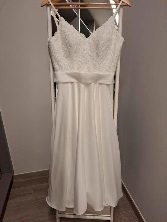 Italiaanse trouwjurk bruidsjurk, Kleding | Dames, Trouwkleding en Trouwaccessoires, Zo goed als nieuw, Ophalen of Verzenden