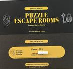 Waardebonnen van Puzzle escape rooms ter waarde van 50€, Tickets en Kaartjes