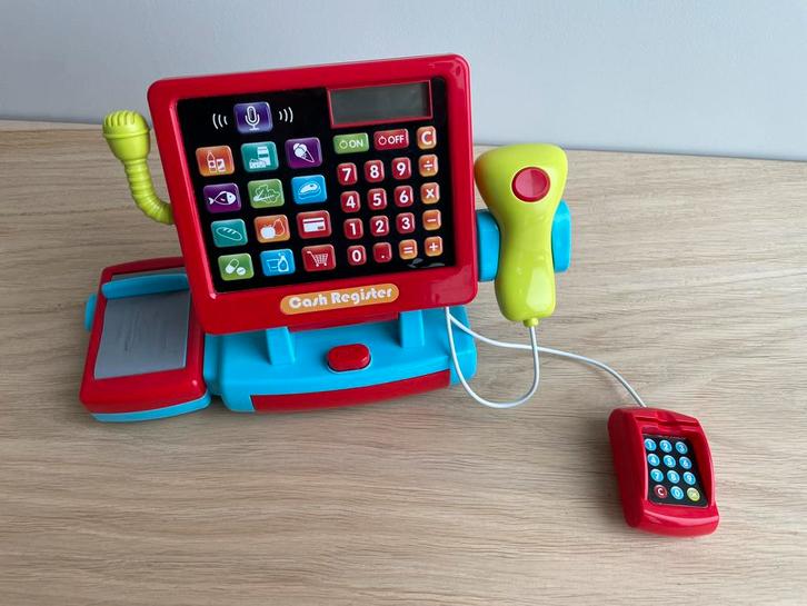 Speelgoedkassa, Kinderen en Baby's, Speelgoed | Overig, Zo goed als nieuw, Ophalen