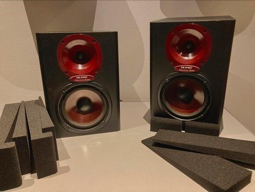 Studiomonitors spirit absolute zero, Audio, Tv en Foto, Luidsprekerboxen, Gebruikt, Ophalen