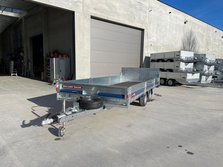 REMORQUE BRIAN JAMES BASCULANT CARGO CONNECT DE STOCK PROMO, Auto diversen, Aanhangers en Bagagewagens, Nieuw, Ophalen