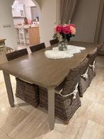 Eetkamer stoelen, Huis en Inrichting, Ophalen, Riet of Rotan, Vijf, Zes of meer stoelen, Landelijk