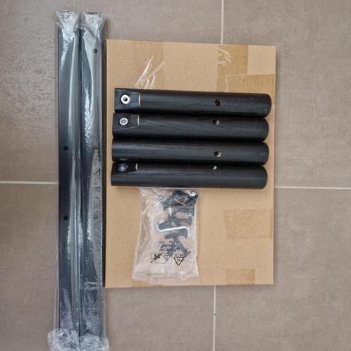 Meubelpoten, Huis en Inrichting, Tafelonderdelen, Nieuw, Tafelpoot, Minder dan 50 cm, Minder dan 50 cm, Overige houtsoorten, Metaal