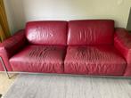 Lederen zetel merk Natuzzi, Ophalen, Gebruikt, Driepersoons, Leer