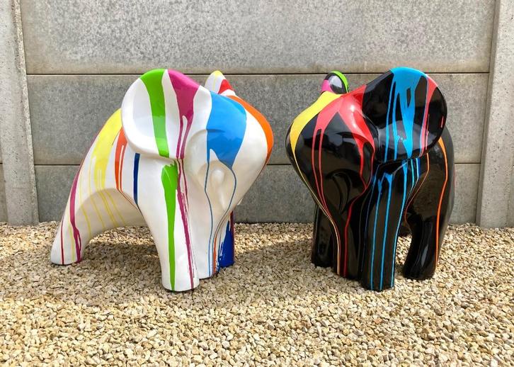 Beeld olifant modern / Toonmodel superprijs!, Verzamelen, Beelden en Beeldjes, Nieuw, Dier, Ophalen