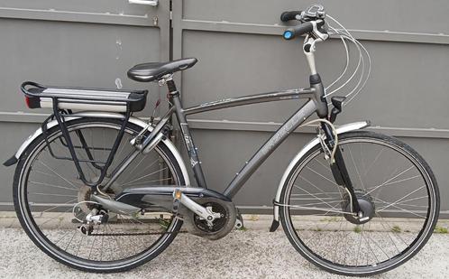 elektrische herenfiets Gazelle met oplader in prima staat, Fietsen en Brommers, Elektrische fietsen, Gebruikt, Gazelle, 51 tot 55 cm