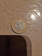 1Eu Munt drukfout geen datum, Postzegels en Munten, Ophalen