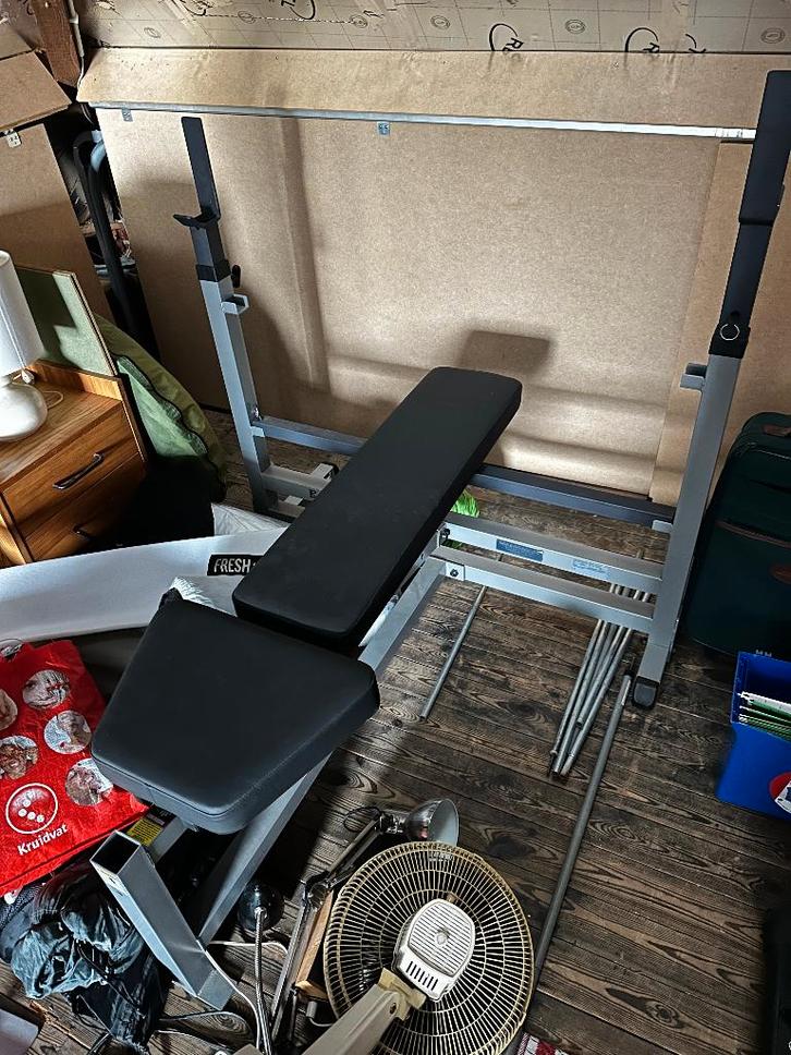 benchpress, Sports & Fitness, Appareils de fitness, Neuf, Centrale électrique, Bras, Jambes, Pectoraux, Abdominaux, Dos, Métal