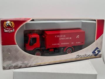 Brandweer Parijs Frankrijk - Renault Premium - Solido 1/50 beschikbaar voor biedingen