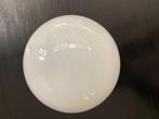 Witte glazen bol voor lampenkap - vintage, Antiek en Kunst, Antiek | Verlichting, Ophalen of Verzenden
