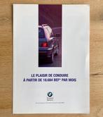 BMW financial services BE-FR 1996 vouwfolder, Enlèvement ou Envoi, Utilisé, BMW