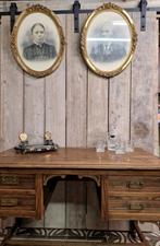 Headmaster desk oak, Antiek en Kunst, Ophalen