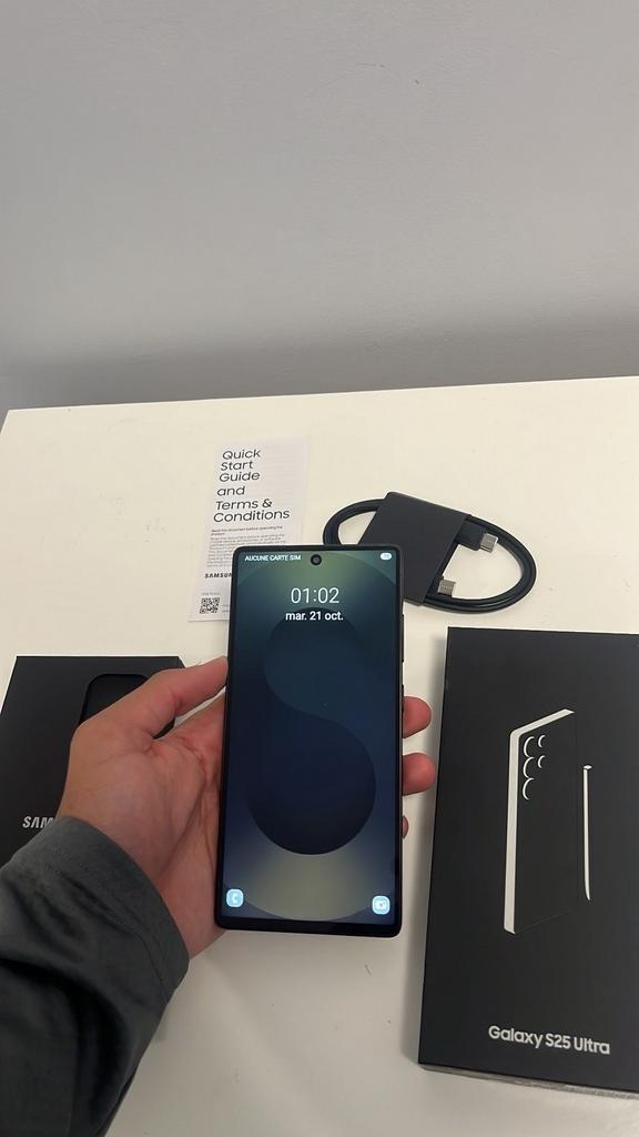 Samsung s25 ultra, Télécoms, Téléphonie mobile | Samsung, Comme neuf, Enlèvement ou Envoi