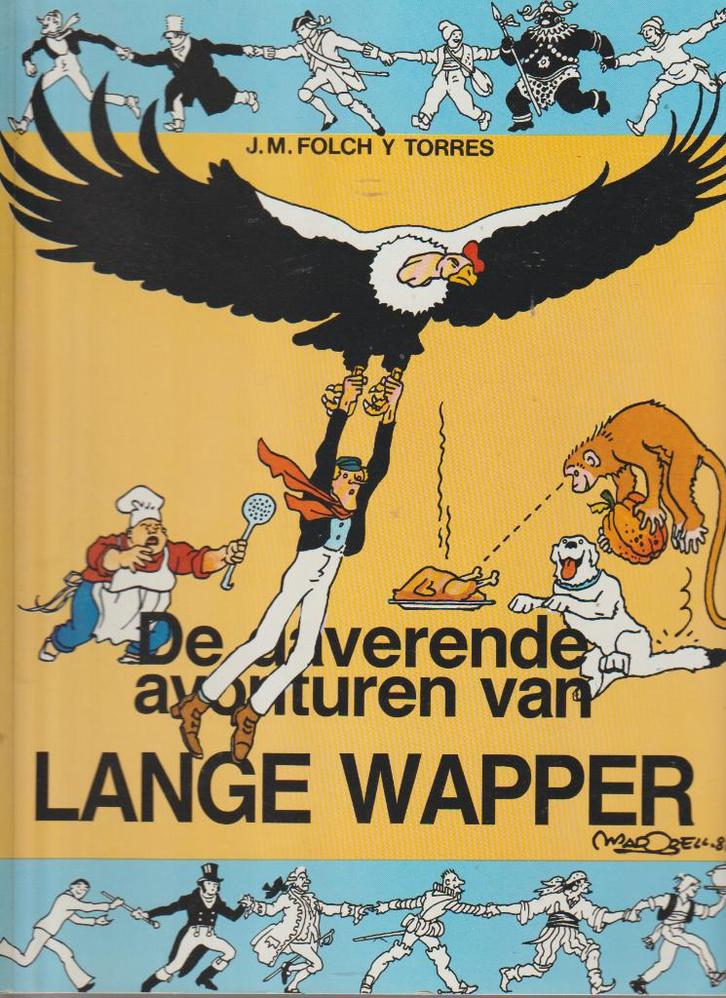 Vier strips : Lange Wapper - volledige reeks., Boeken, Stripverhalen, Verzenden