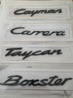 Porsche koffer logo > glans zwart, Auto-onderdelen, Achterklep, Porsche, Nieuw, Ophalen of Verzenden