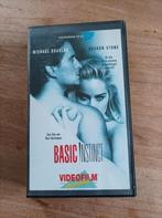 Basic instinct VHS (of 3 dvd's voor 2€), Ophalen of Verzenden, Zo goed als nieuw