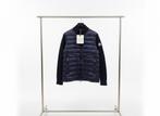 Moncler Zip Up Padded Cardigan Navy size M, Kleding | Heren, Jassen | Zomer, Ophalen of Verzenden, Zo goed als nieuw