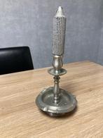 Tinnen kandelaar, Antiek en Kunst, Antiek | Kandelaars, Ophalen of Verzenden, Overige materialen
