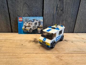 Lego city gevangenentransport, set 7245-2 beschikbaar voor biedingen