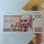 Bankbiljet 100 frank, Ophalen, Los biljet