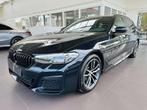 BMW 5 Serie 518 dA * GARANTIE + PACK M + LED + CUIR + GPS PR, Auto's, Automaat, 4 cilinders, Leder, Bedrijf
