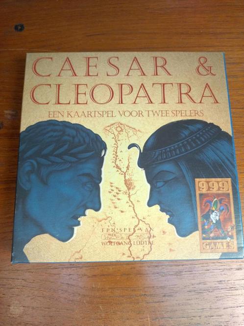 999 GAMES - CAESAR & CLEOPATRA, Hobby en Vrije tijd, Gezelschapsspellen | Kaartspellen, Zo goed als nieuw, Een of twee spelers