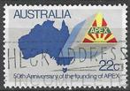 Australie 1981 - Yvert 733 - 50 jaar Apex service (ST), Verzenden, Gestempeld