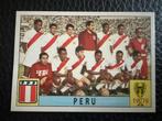 Panini voetbal kaart WORLD CUP MEXICO 1970 TEAM PERU, Verzenden, Zo goed als nieuw