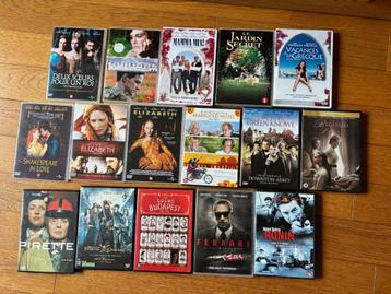 SET VAN VERSCHILLENDE DVD'S beschikbaar voor biedingen