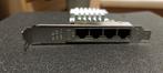 HP NC364T Quad port Gigabit Ethernet HSTNS-BN26 436431-001, Ophalen of Verzenden, Gebruikt, Intern, HP