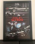 Mooie grote kader Ford Mustang Shelby GT500, Antiquités & Art, Art | Peinture | Moderne, Enlèvement