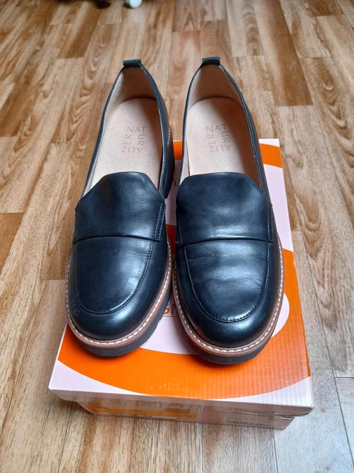 Mocassins en cuir, également pour les orthèses., Vêtements | Femmes, Chaussures, Neuf, Sabots, Noir, Enlèvement ou Envoi