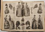 La Mode Illustrée, 1871, 1873, 1874 en 1885., Antiek en Kunst, Ophalen of Verzenden