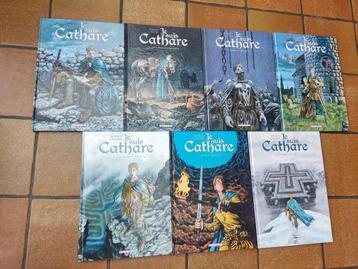 BD "Je suis Cathare" - Delcourt- Intégrale, y compris le 6 disponible aux enchères