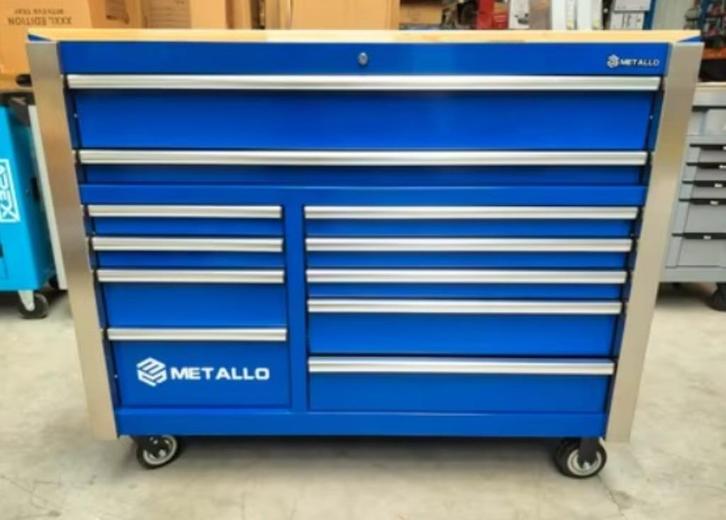 Metallo Jumbo pro XXXl gereedschapswagen 11 lades . Nieuw!!!, Auto diversen, Autogereedschap, Nieuw, Ophalen