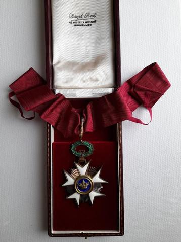 Commandeur de l'Ordre de la Couronne, Enlèvement ou Envoi, Armée de terre, Ruban, Médaille ou Ailes