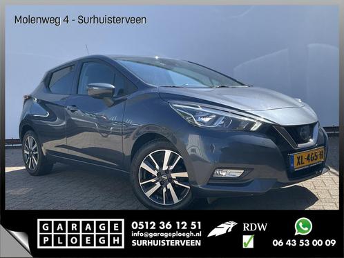 Nissan Micra 0.9 IG-T N-Connecta Nav Clima Cruise Lane-Assis, Auto's, Nissan, Bedrijf, Micra, ABS, Airbags, Alarm, Boordcomputer