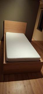 1 persoonsbed Malm Ikea, 90 cm, Beige, Enlèvement, 200 cm