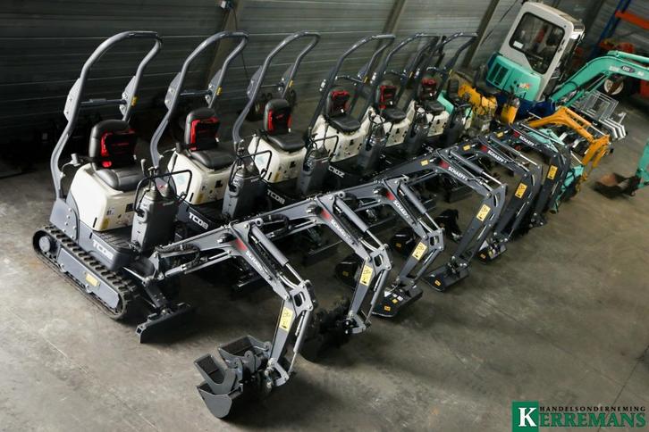Nieuwe YANMAR/SCHAEFF TC08 en TC10Z minigravers te koop, Zakelijke goederen, Machines en Bouw | Kranen en Graafmachines, Graafmachine