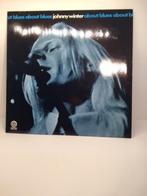 LP - Johnny Winter - About Blues ( Vinyl ), Cd's en Dvd's, Vinyl | Rock, Ophalen of Verzenden, Zo goed als nieuw, 12 inch, Overige genres