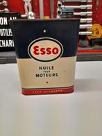 oude lege oliekan Esso standaard motorindex 40, Verzamelen, Merken en Reclamevoorwerpen, Verzenden, Gebruikt, Overige typen