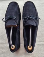 Tod's sneakers suède donkerblauw marine, Ophalen of Verzenden, Gedragen, Bruin, Sneakers