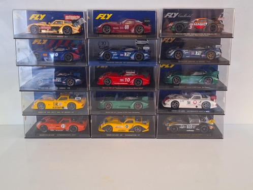 Fly Slotcars 17 x Marcos Lm 600 Waarvan 9 Limited Editions, Kinderen en Baby's, Speelgoed | Racebanen, Nieuw, Racebaan, Elektrisch