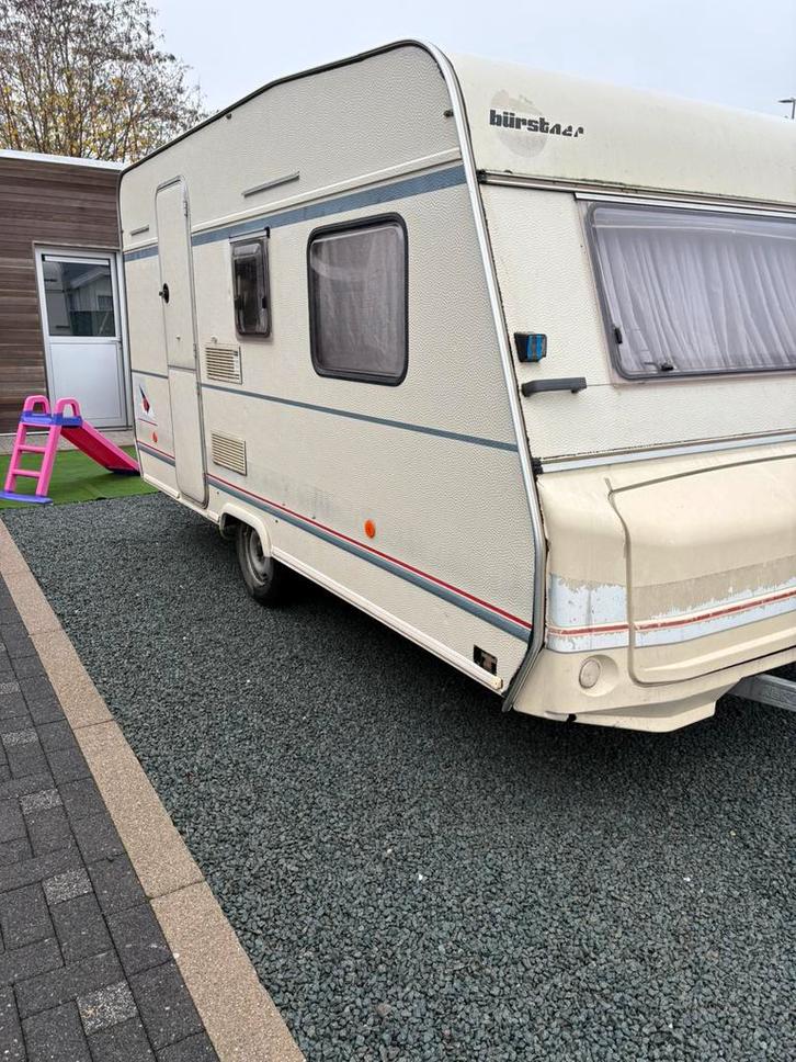 Caravan bürstner, Caravans en Kamperen, Caravans, Particulier, Bürstner, Stapelbed, Ophalen