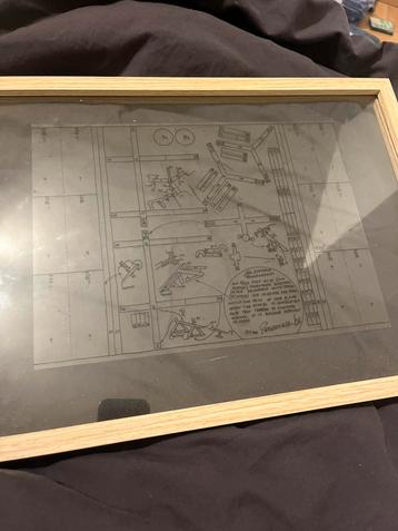 Technische tekening Panamarenko (inclusief boek!) beschikbaar voor biedingen