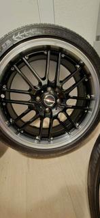 Borbet 17 inch 4x100, Auto-onderdelen, Ophalen, 17 inch, Band(en)