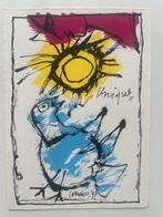 Litho Corneille 15x 21cm, Antiek en Kunst, Ophalen of Verzenden